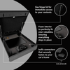 BoostedSafe Elite features gas hinge foam interior ISOFIX connectors