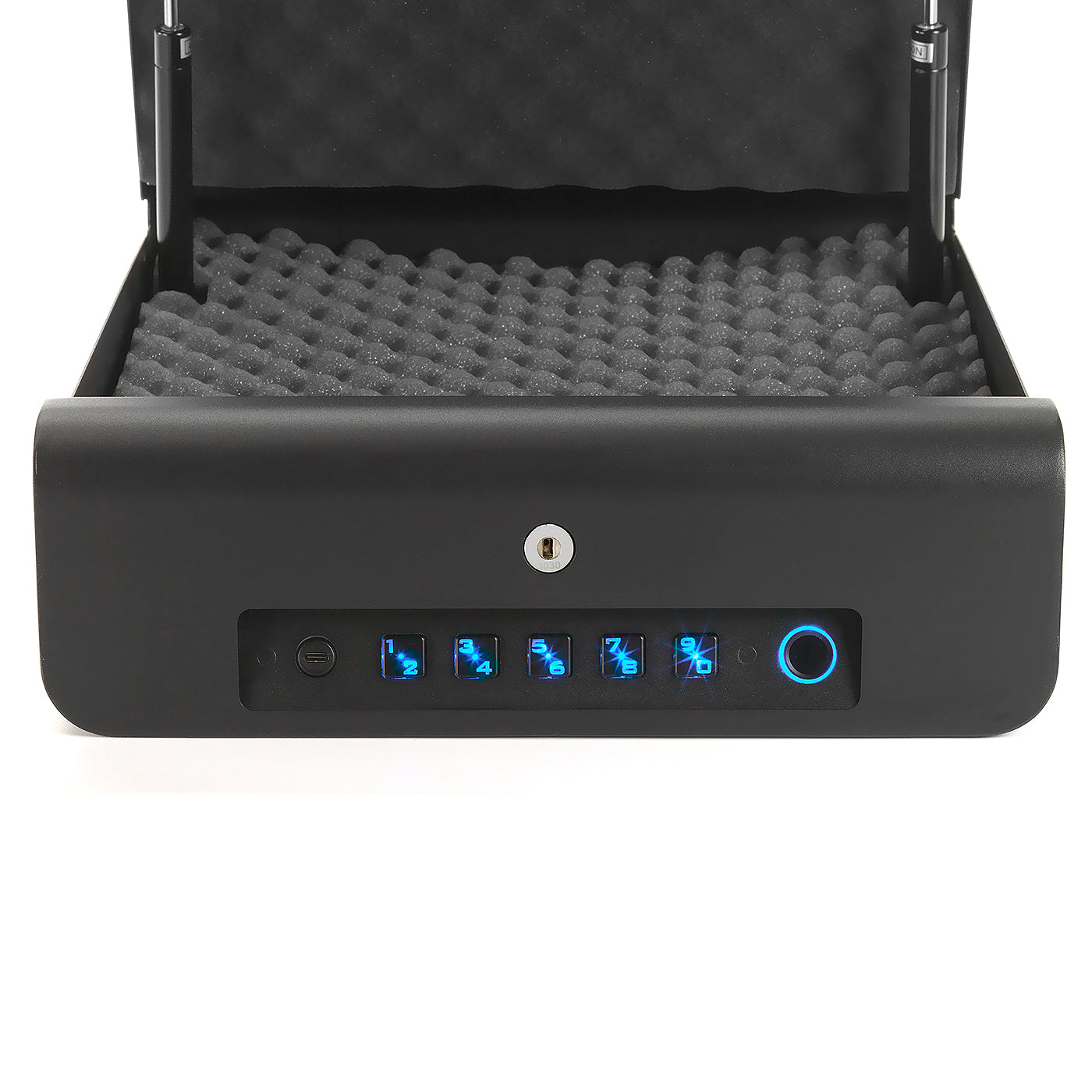 BoostedSafe Elite illuminated digital keypad and fingerprint scanner