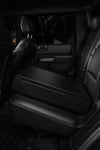 BoostedSafe vehicle gun safe closed top view installed in suv