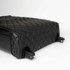 Close-up of the BoostedSafe Elite quilted booster seat disguise cover with integrated ISOFIX mounting connectors.