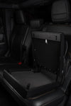 BoostedSafe under-seat gun safe open showing truck storage capacity