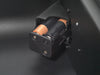 Close-up of BoostedSafe Elite battery tray holding AA batteries for the electronic lock.