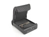 BoostedSafe Elite with custom foam insert holding a handgun in the open safe.