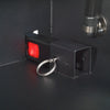 BoostedSafe Elite hidden safe removable quick-release mounting system with locking pin and secure steel bracket.