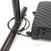 Boosted Safe Elite secured with included steel security cable wrapped around a fixed mounting bar.