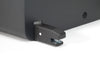 Studio close-up of BoostedSafe ISOFIX connector on the back of the safe.