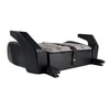 Rear view of the BoostedSafe Mini Elite showing its built-in LATCH and ISOFIX anchor connectors