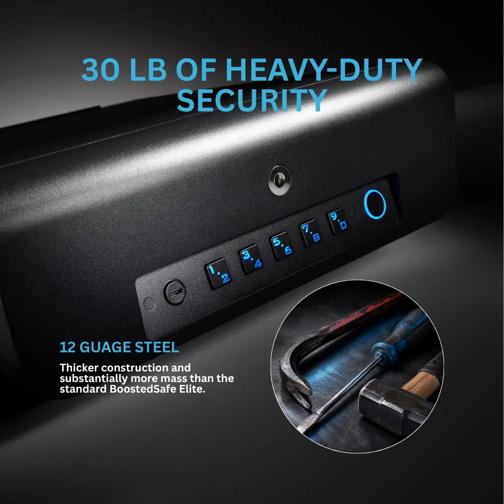 Boosted Safe Golden Gate Elite gauge steel lb safe
