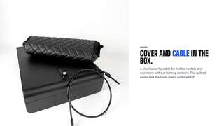 Cover and cable in the box