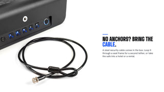 No anchors? Bring the cable