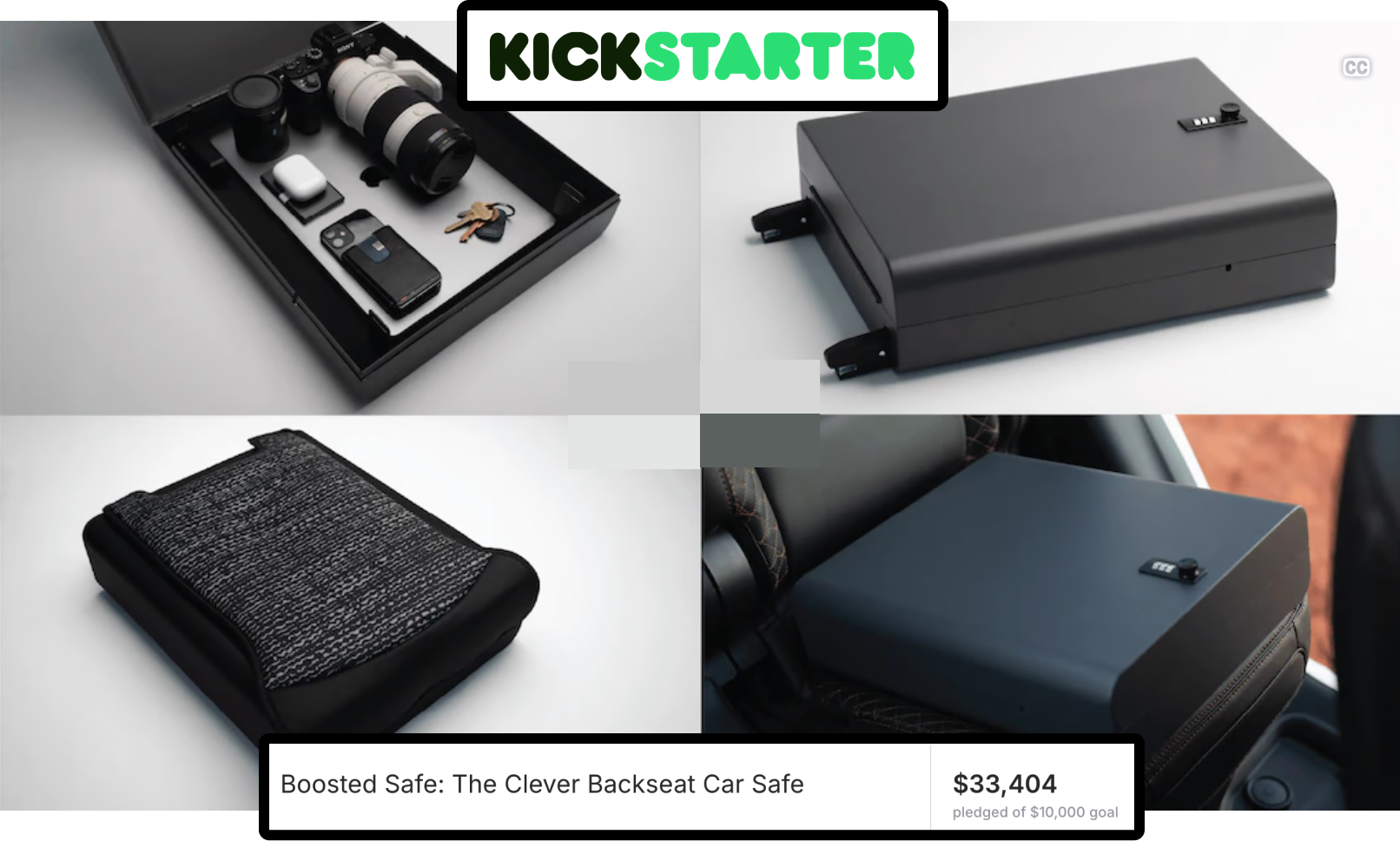 Boosted Safe | Secure Car Gun Safe for Vehicles | Discreet