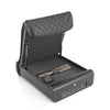 BoostedSafe Elite open with a handgun secured inside the custom-cut foam insert storage compartment.
